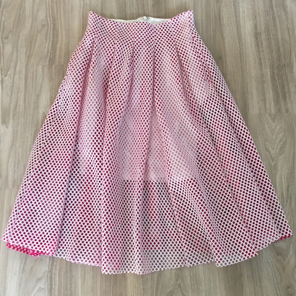 Maje Ball Skirt Rose NWT